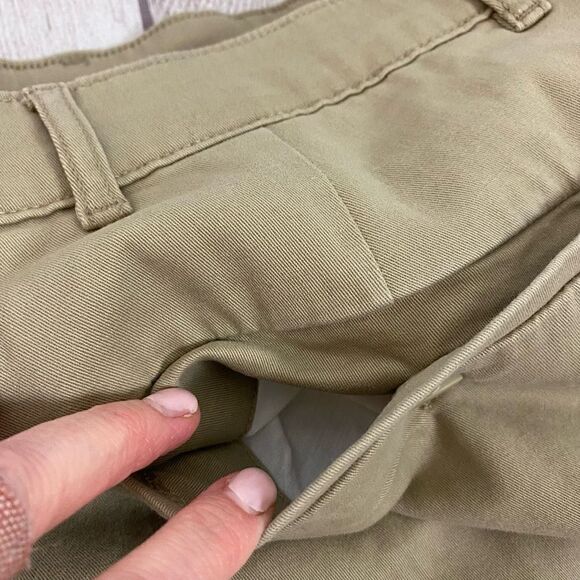 St John’s Bay men 52 regular New cotton blend comfort stretch cargo shorts tan - Picture 6 of 10